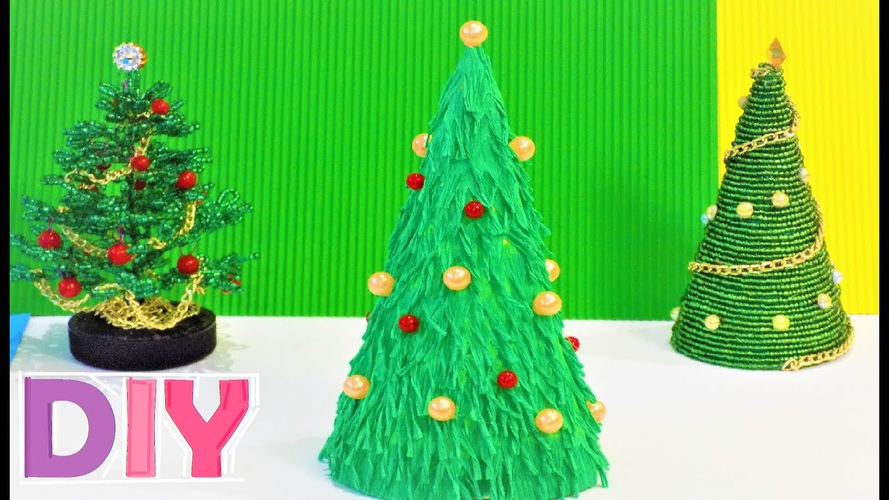 Новогодние елочки своими руками 2018 72