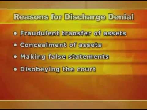 This video series on the basics of bankruptcy was produced by the U.S. Courts. The video series gives you background on what is required to file a bankruptcy such as...