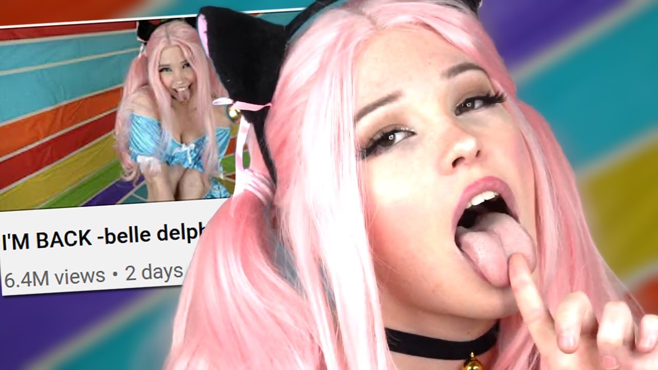 Belle delphine gets double