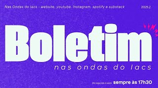 Boletim Nas Ondas Do Iacs 09-10-2025