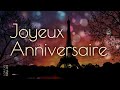 287 - Jolie carte virtuelle d'anniversaire festive - Paris