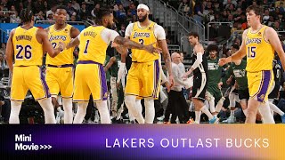 Mini-Movie: Lakers Win Double OT Thriller vs Bucks
