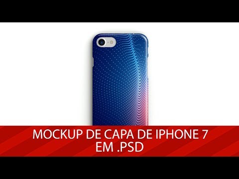 🚀 DOWNLOAD MOCKUP FREE: Capa de iPhone 7 em .PSD