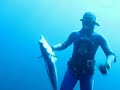 pesca con arpon