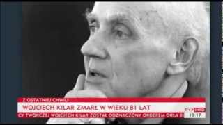 Krzesimir Dębski W Tvp Info Śmierci Wojciecha Kilara Tvp Info, 29.12.2013