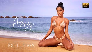 Beautiful Bikini Model Poses on Mexico Beach | ASHY EXCLUSIVES