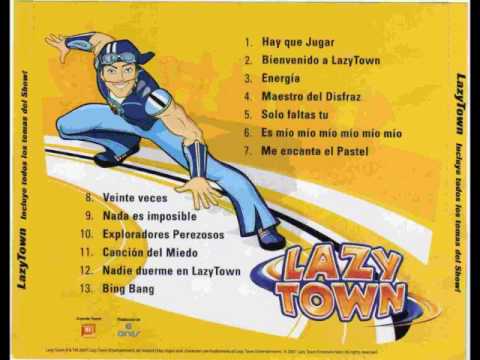 CD Lazy Town en Vivo.