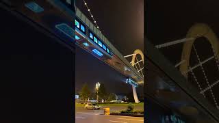 Çin Vuhanda Asma Tramvay. Bizde Doğu Expresse Devam
