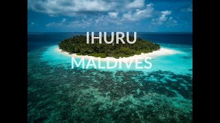 Ihuru Island Resort ~ Maldives 4K Aerial
