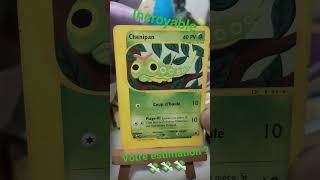 Incroyable Chenipan 2002 Carte Pokémon Rare
