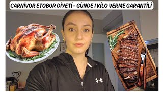 Carni̇vor Etobur Di̇yeti̇ Günde 1 Ki̇lo Verme Garanti̇li̇...
