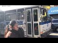 MTA Bus: Orion V CNG #9836 on the Q23 @ 103rd St/Roosevelt Av!
