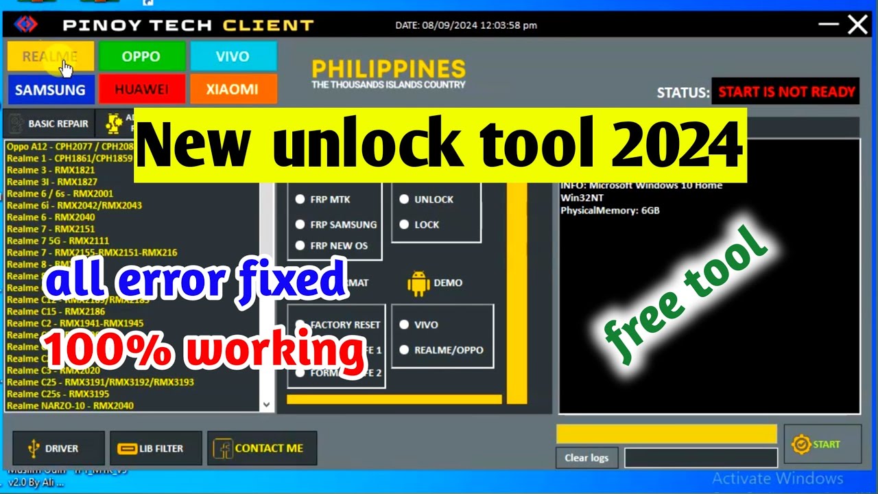 Pinoy tech client tool 2024 | oppo, vivo, realme, Pinoy tech client tool 2024 | oppo, vivo, realme,