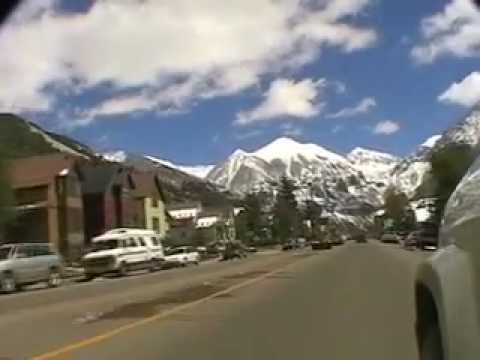 Drive through Downtown Telluride, Colorado