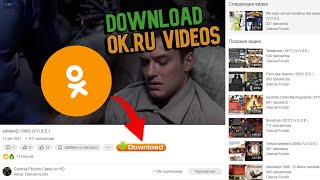 ▶ How DOWNLOAD s from OK.RU for free? (✅ STILL WORKING)