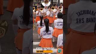 Must Watch Kyoto Tachibana S.h.s. Band Drill Stage Orange Devils Power At Kansai Rose Expo 2025
