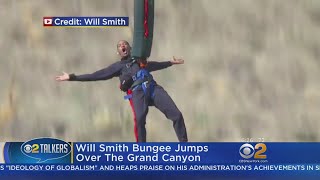 Will Smith Bungee Jumps Over Grand Canyon