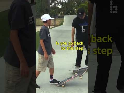 Landing your first kickflip! #skateboarding #shorts #how #learntoskate