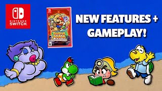 HUGE NEW Paper Mario TTYD Switch Trailer + New Features!