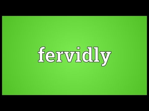 Header of fervidly