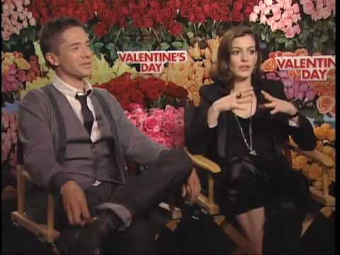 Topher Grace and Anne Hathaway Valentine' s Day interview