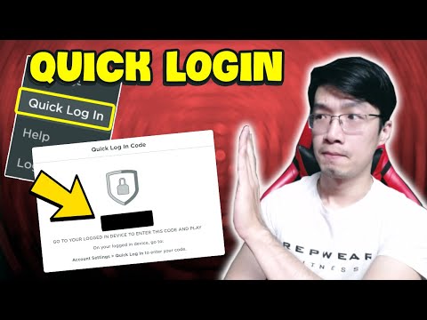 Quick Log In - Đăng Nhập Nhanh Hay Nhanh Bị Mất Account Roblox?