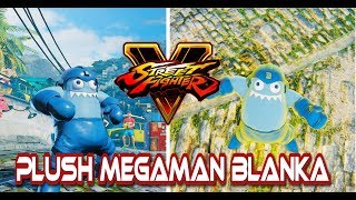 Street Fighter 5 Mods Plush Megaman Blanka