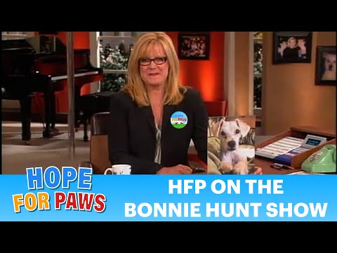 Hope For Paws on the Bonnie Hunt Show