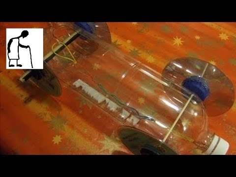 Lets make a Rubber Powered Pop Bottle Car  YouTube