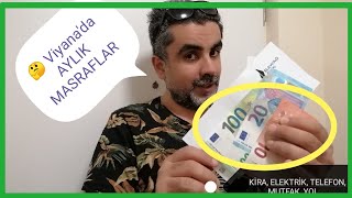 Avusturya Viyanada Aylık Giderler Asgari Ücret Ile Kira Elektrik Su Ve Diğer Tüm Masraflar Vlog