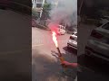 SQS red hand flare