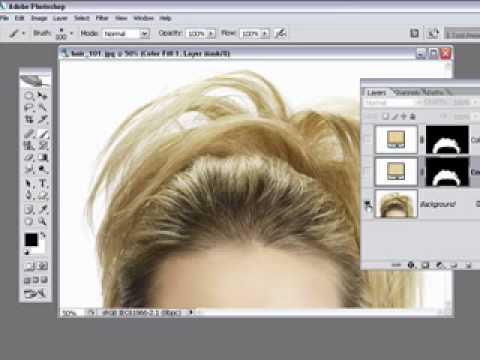 Photoshop Mama's Hair Color Root-ament-hairies!