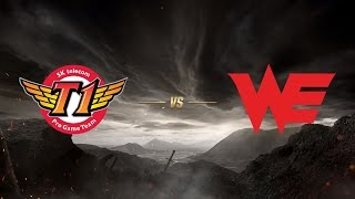 SK telecom T1 ( SKT ) vs Team WE ( WE ) | MSI 2017 Grup Aşaması 5. Gün