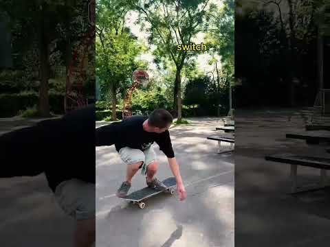 Regular vs. switch #pizzaskateboards #skateboarding