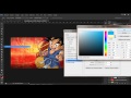 Video Como Hacer Portadas De Dragon Ball Z en PhotoShop cs6