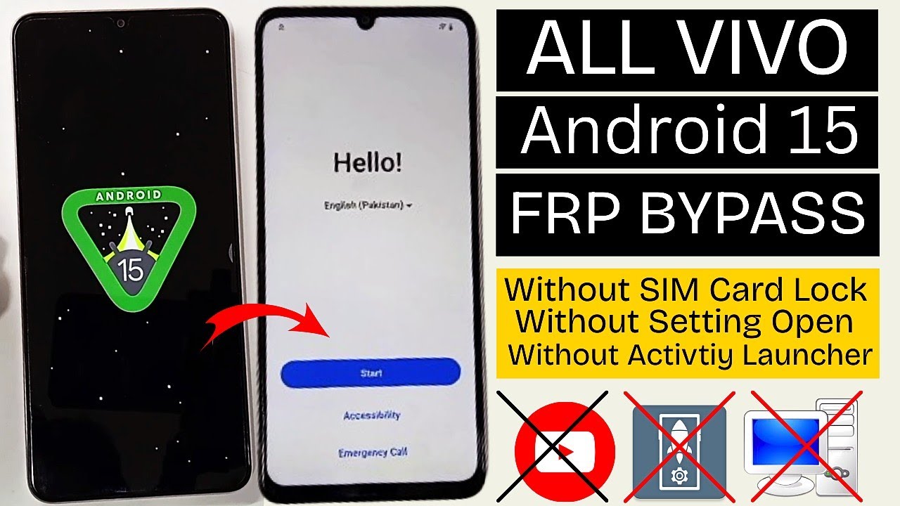 Vivo Android 15 FRP Bypass 2025 | No PC | New Method Vivo Android 15 FRP Bypass 2025 | No PC | New Method