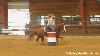 Hiperformance Woody - Running The Barrels - Valley View Ranch