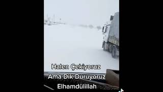Scania Ile Karlı Yollar