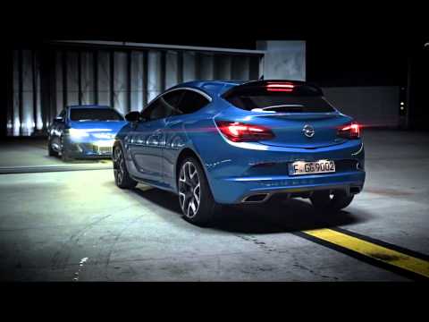 New Opel Astra J OPC in Indigo Blue color First Teaser