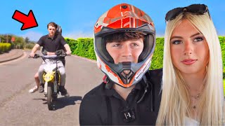Taking My Crush On A Pitbike