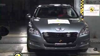 2011 Peugeot 508 EuroNCAP Crash Tests (Frontal Offset, Side, & Pole)