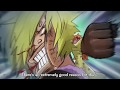 Sanji changes Nami's dress and gets punched - One Piece funny moments