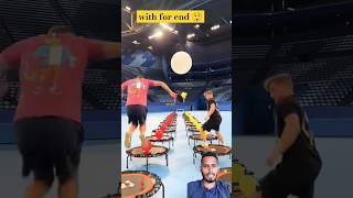 Trampoline Balloon Pop Racing Is Crazy