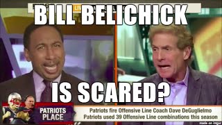 Skip & Stephen A Fight Over Bill Belichick, While Insulting Each Other