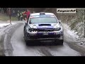 CRASH: Turán-Zsíros Subaru Impreza N2010-Jänner Rally 2013 SS1