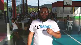 Thiago Cardoso, presidente da associação de gamers de Maricá e integrante da equipe Ti-Games