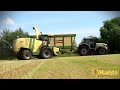 Krone BIG X 700 Feldhäcksler . Gras Silage 2014 mit Lohnunternehmen Kahts