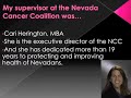 Nevada Cancer Coalition Internship-Kellee Bradley