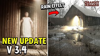 Granny Remake New Update V 3.4 Rain Effects New Intro