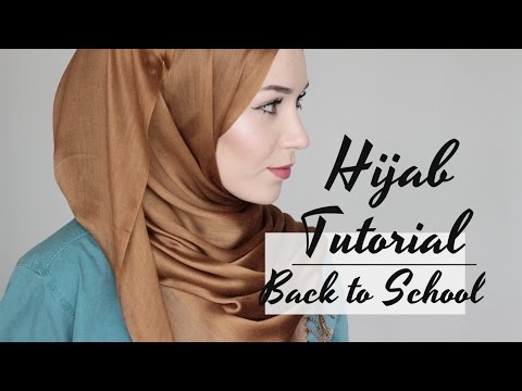 HIJAB TUTORIAL | BACK TO SCHOOL - YouTube